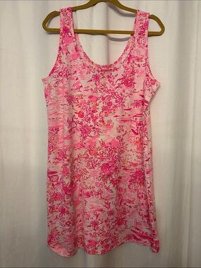 Lilly Pulitzer Pink Floral Mini Dress